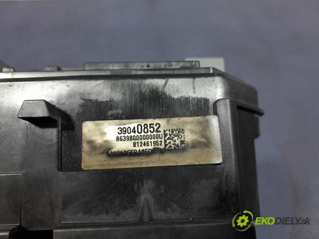 Opel Astra 2016 skrinka Poistky: 39040852