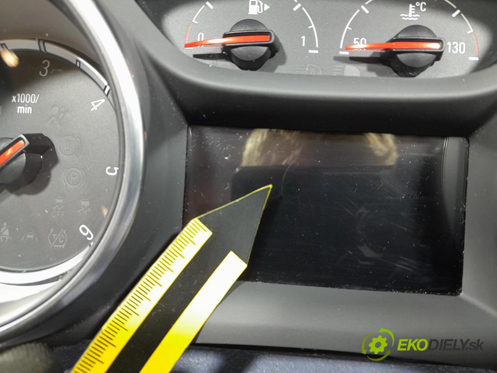 Opel Astra 2016 prístrojovka/ budíky 39042935