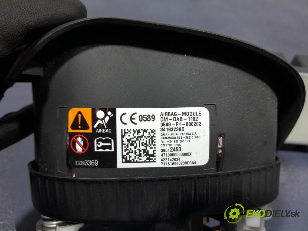 Opel Astra 2016 kokpit,pristrojová doska