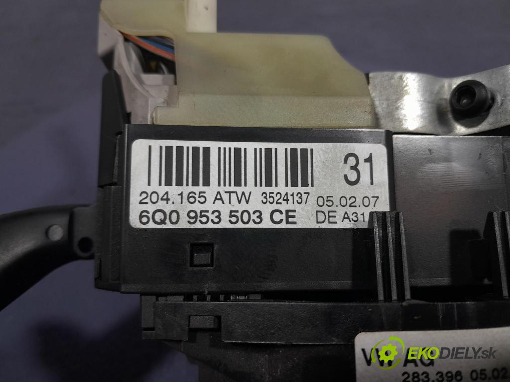 Vw Polo 2007 prepínač Komplex: 6Q0953503CE