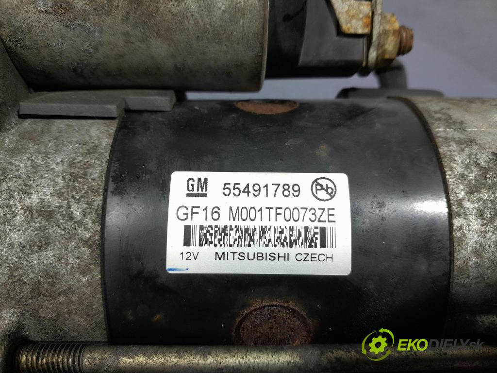 Opel Astra 2016 štartér 55491789