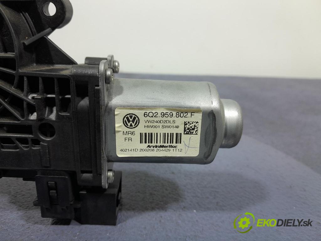 Vw Polo 2008 mechanizmus okna Okná: Predné Vľavo: 6Q2959802F