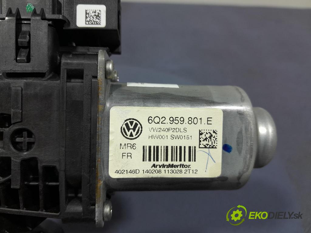 Vw Polo 2008 mechanizmus okna Okná: Predné v pravo: 6Q2959801F