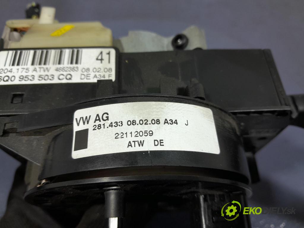Vw Polo 2008 prepínač Komplex: 6Q0953503CQ