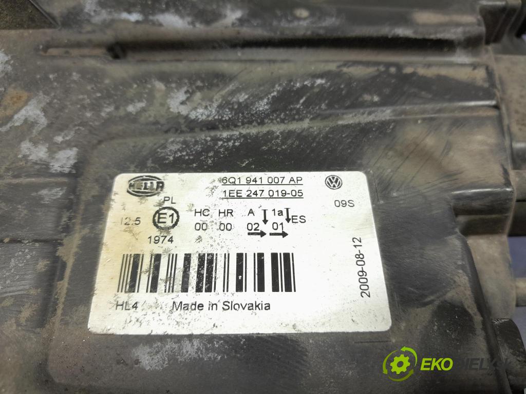 Vw Polo 2008 světlo Levý: 6Q1941007AP