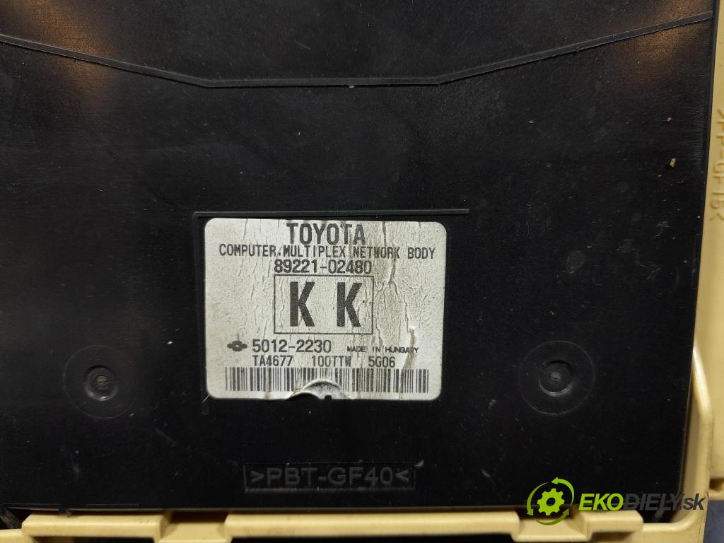 Toyota Auris 2015 skrinka Poistky: 89221-02480