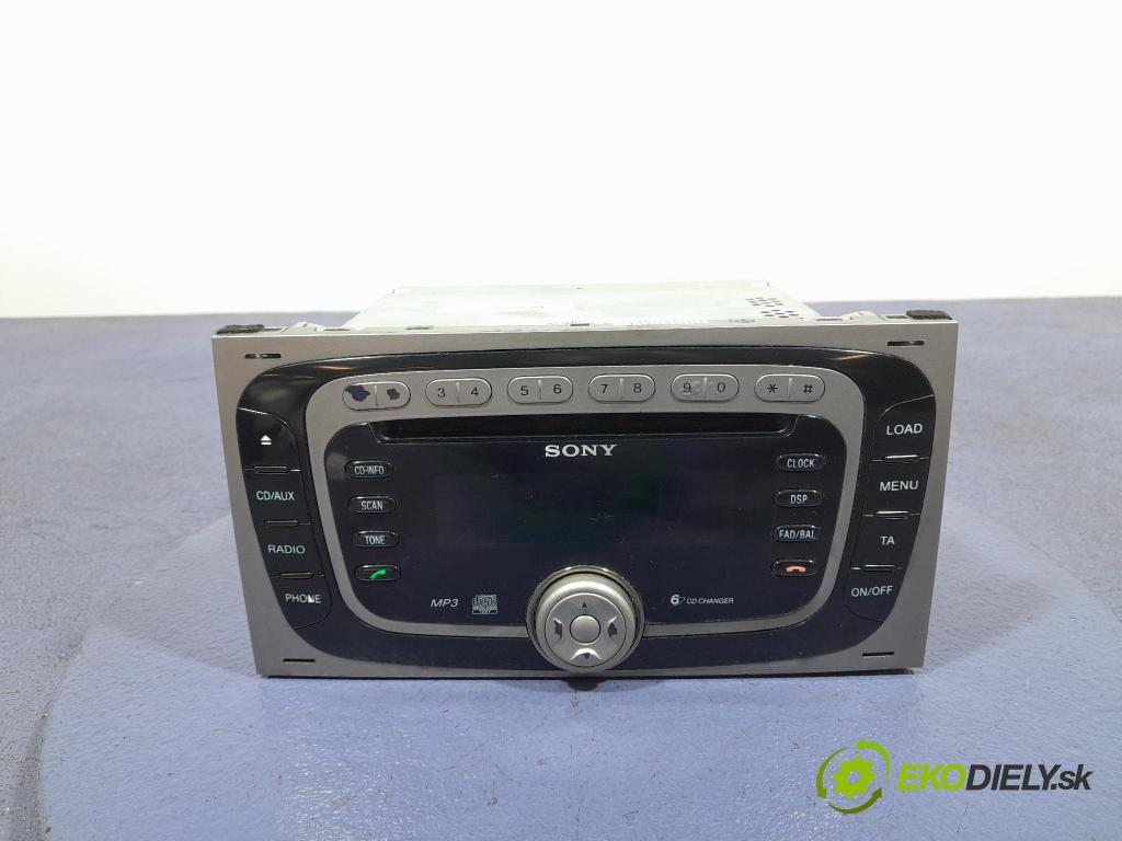 Ford S-max 2007 Radio I Navigace: 6M2T-18C939-BF