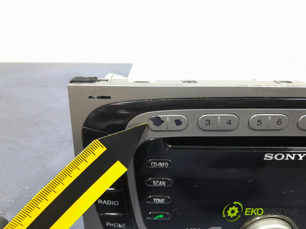 Ford S-max 2007 Radio I Navigace: 6M2T-18C939-BF