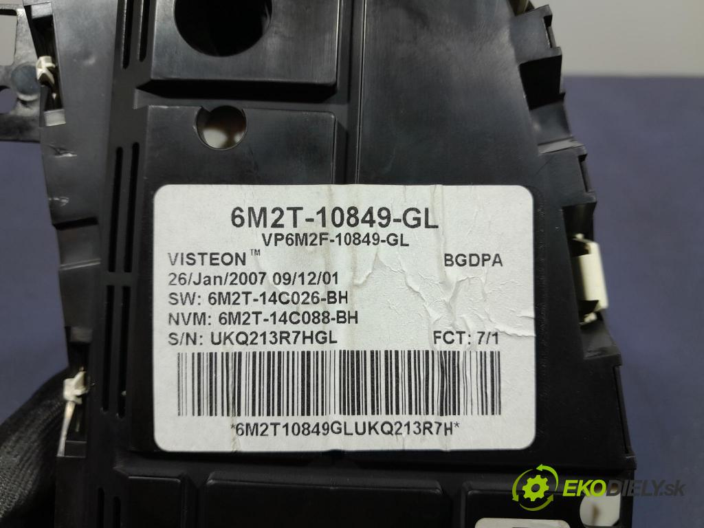 Ford S-max 2007 prístrojovka/ budíky 6M2T-10849-GL