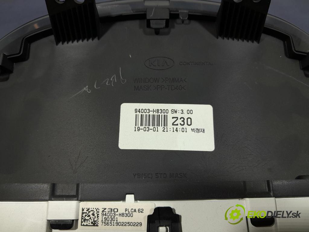 Kia Rio 2019 prístrojovka/ budíky 94003-H8300