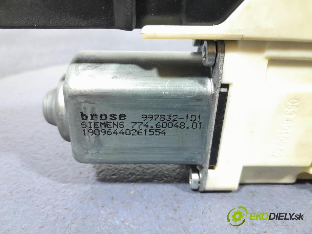 Peugeot 307 2007 mechanizmus okna Okná: Predné Vľavo: 9649911380