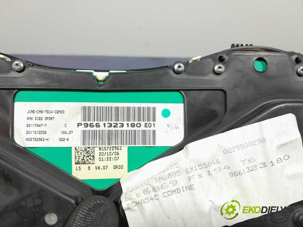 Peugeot 307 2007 Přístrojová deska 9661323180