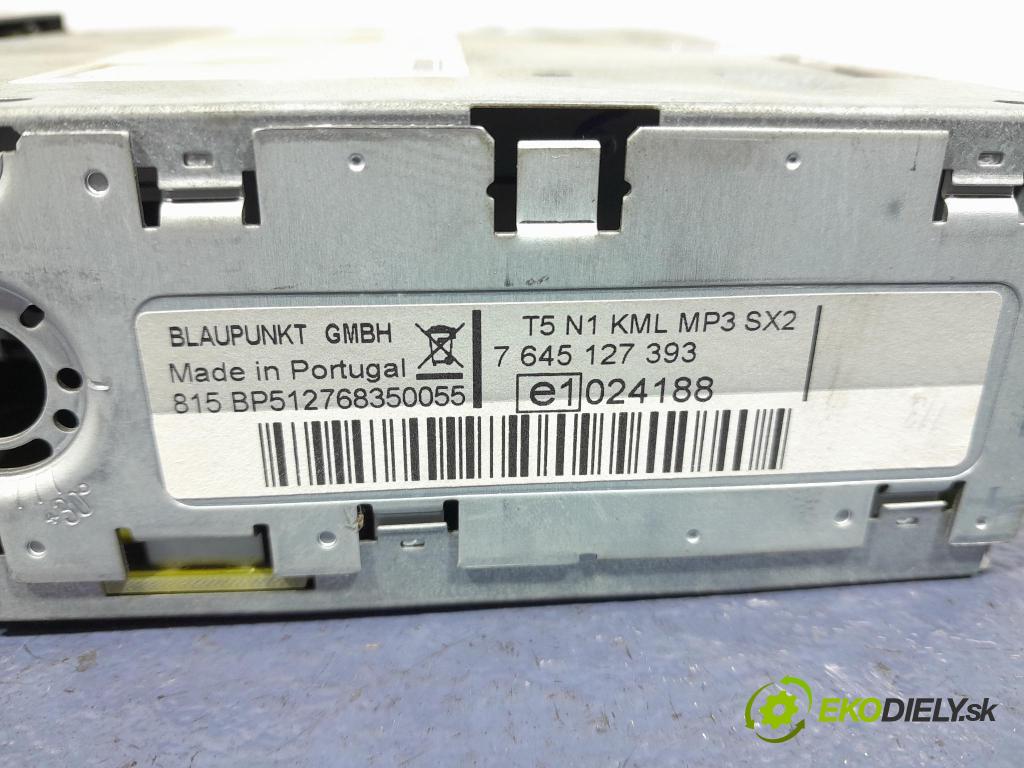 Peugeot 307 2007 Radio I Navigace: 9662925977