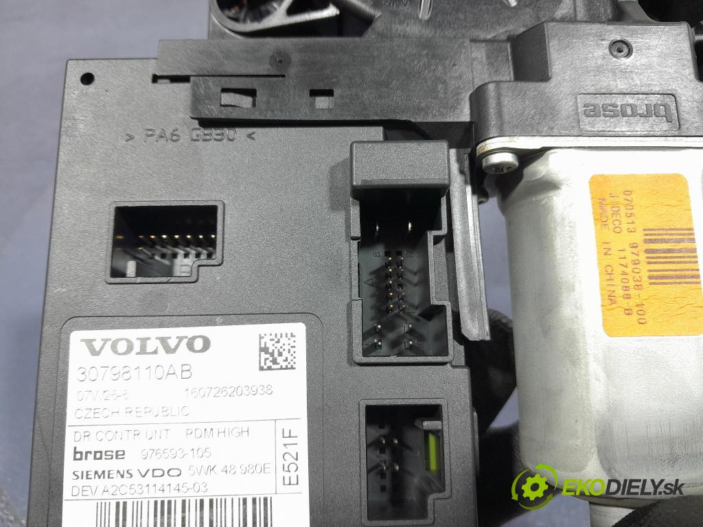 Volvo V50 2007 mechanizmus okna Okná: Predné v pravo: 30798110