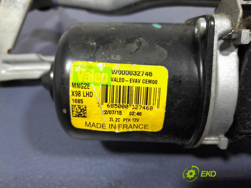 Renault Clio 2015 mechanismus motorek Stěrače: před 288004542R