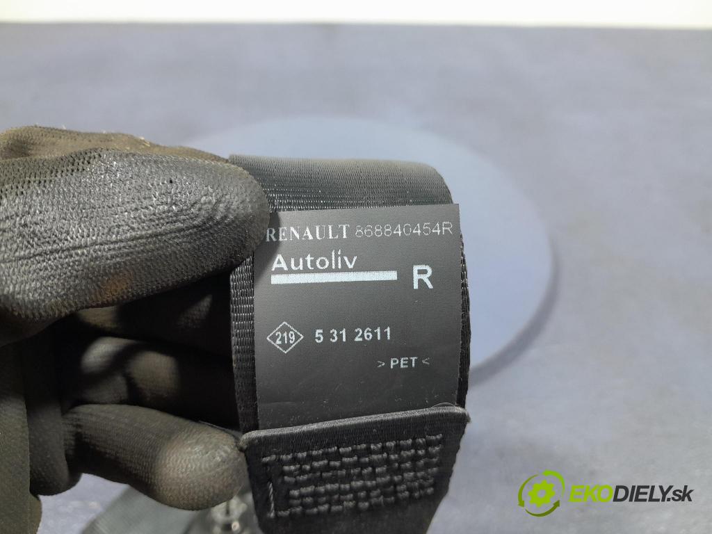 Renault Clio 2015 Pásy Bezpečnost x 868840454R
