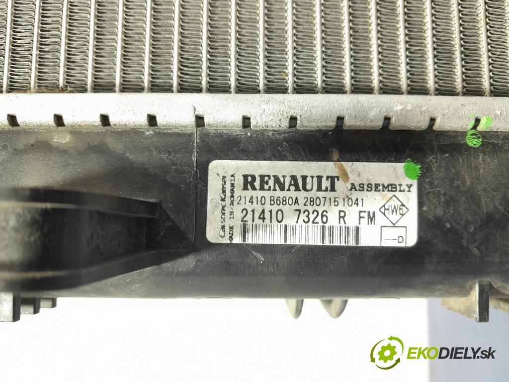Renault Clio 2015 chladič Voda: 214107326R