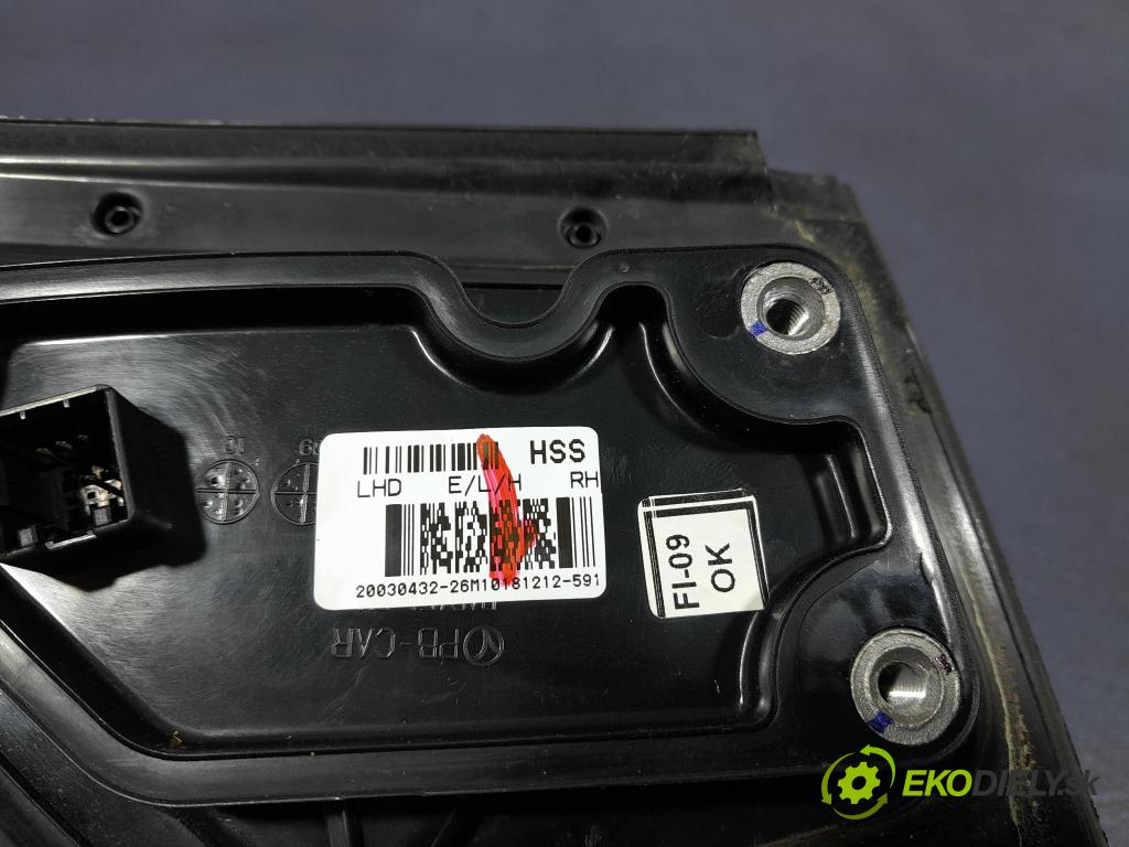 Hyundai I20 2011 zrkadlo pravé 87640-4P210
