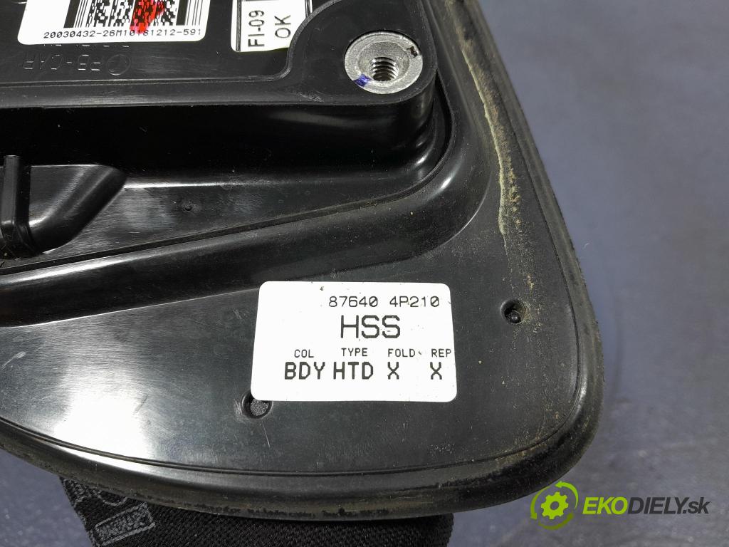 Hyundai I20 2011 zrkadlo pravé 87640-4P210