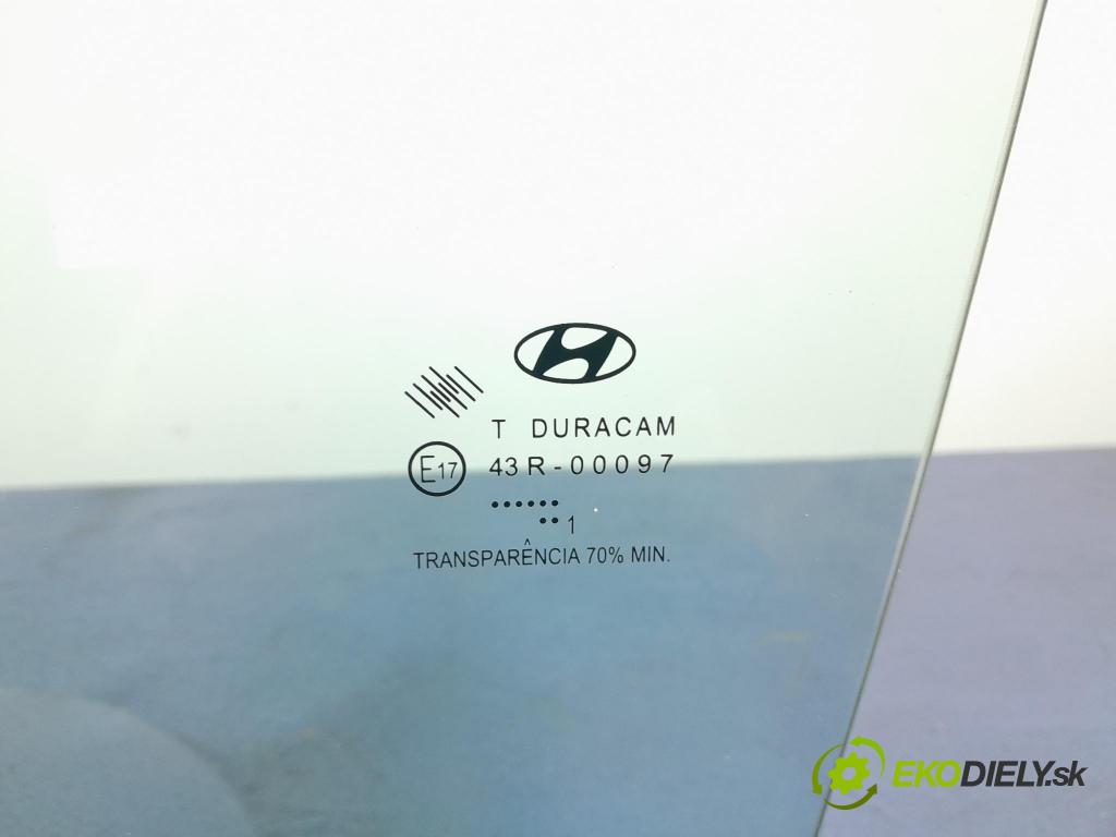 Hyundai I20 2011 sklo dvere Predné ľavá