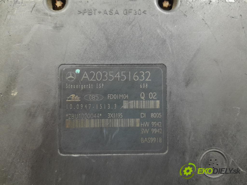 Mercedes C-klasa 2000 čerpadlo ABS x A0044310512