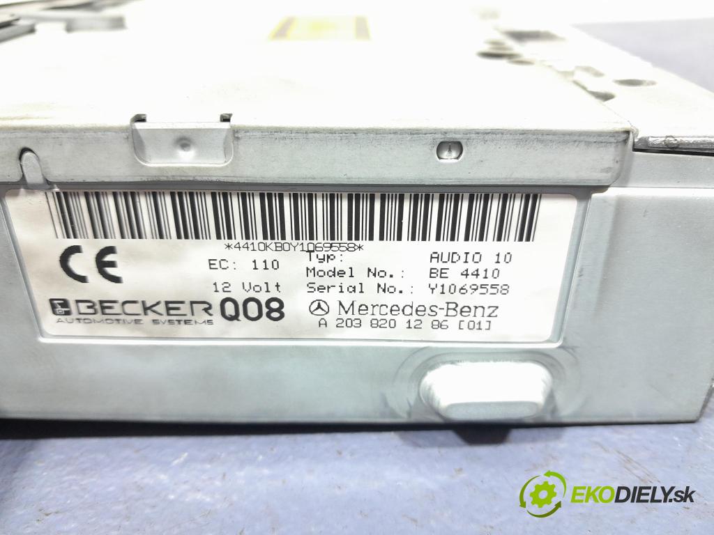 Mercedes C-klasa 2000 Radio I Navigace: A2038201286