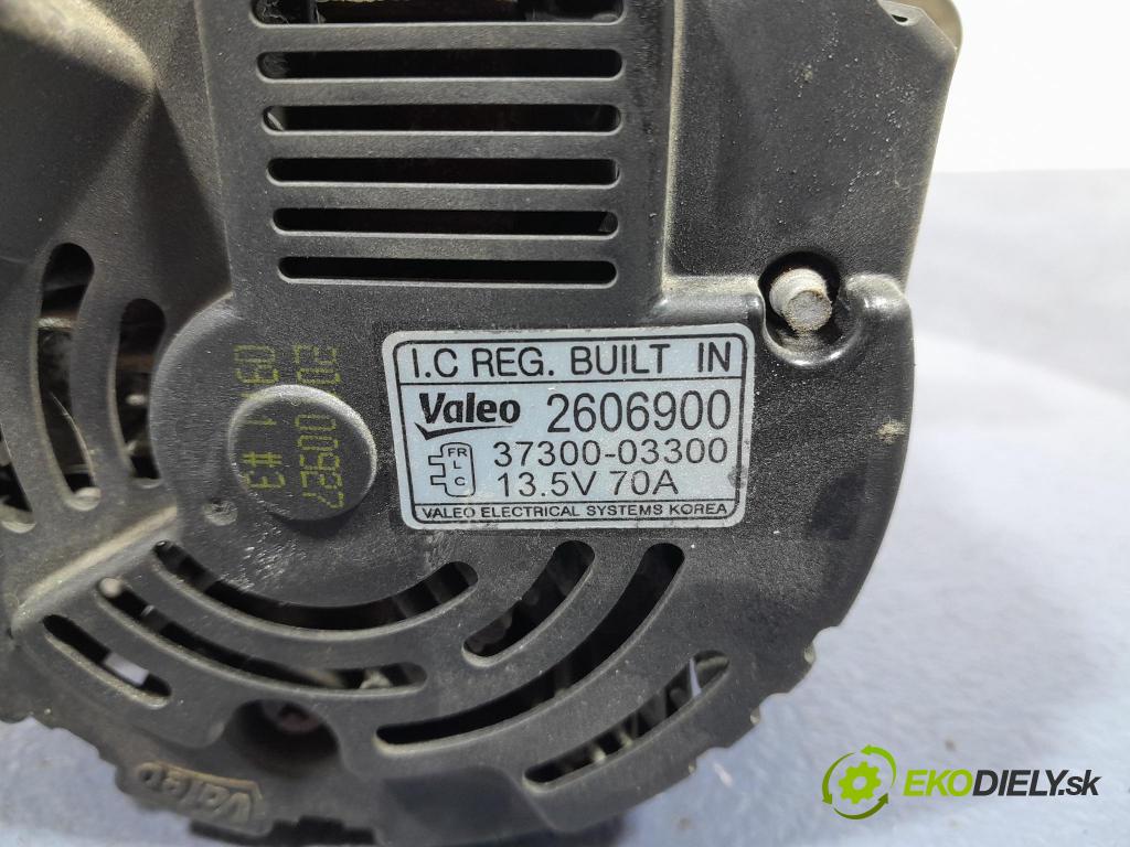 Hyundai I20 2011 Alternator 37300-03300
