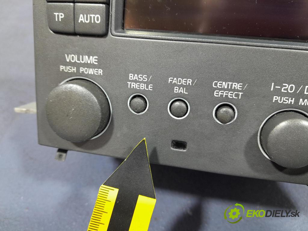 Volvo S80 2002 Radio I Navigace: 8651148