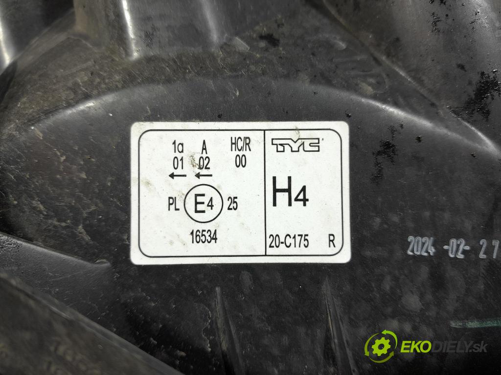 Hyundai I20 2011 Reflektor: v pravo: 