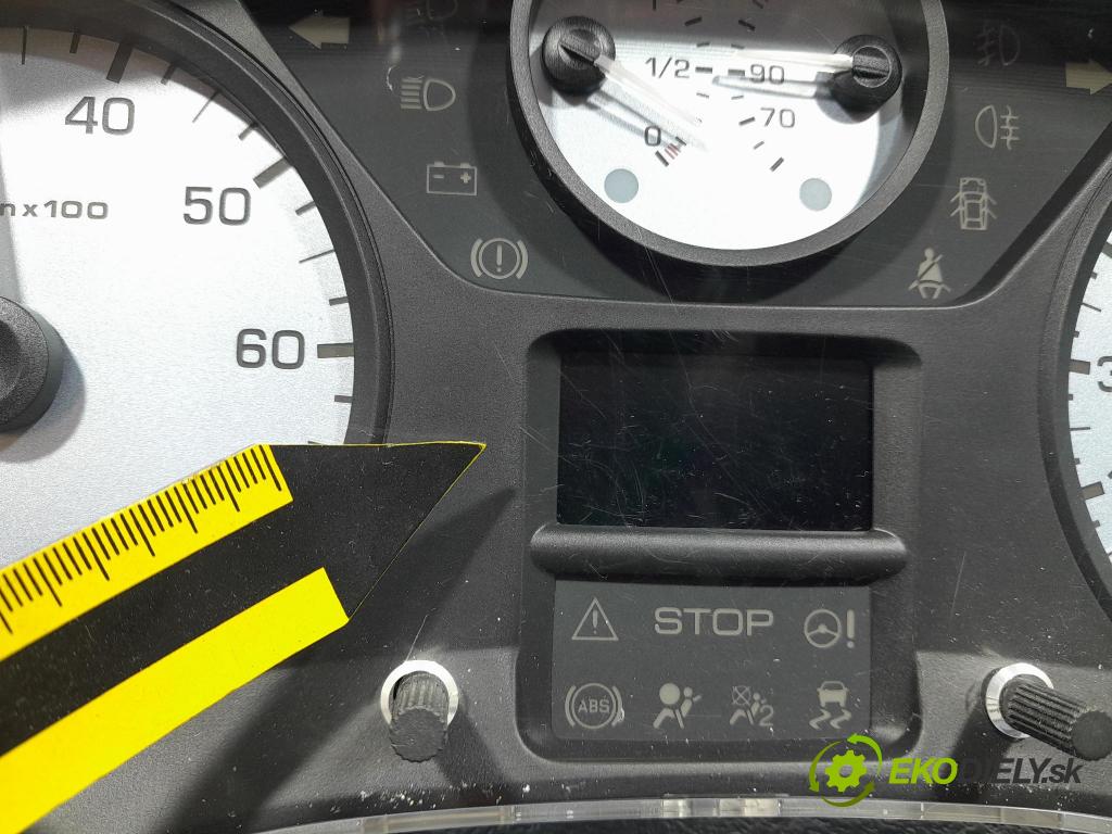 Citroen Berlingo 2016 prístrojovka/ budíky 9801641480