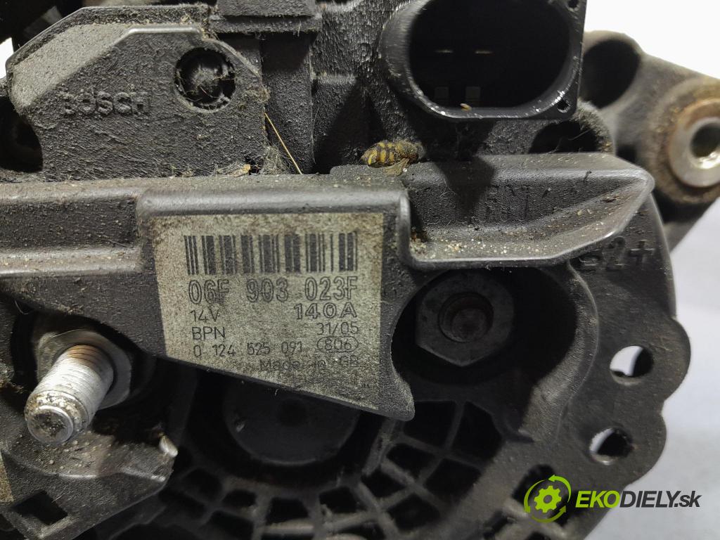 Vw Golf 2005 Alternator 06F903023F