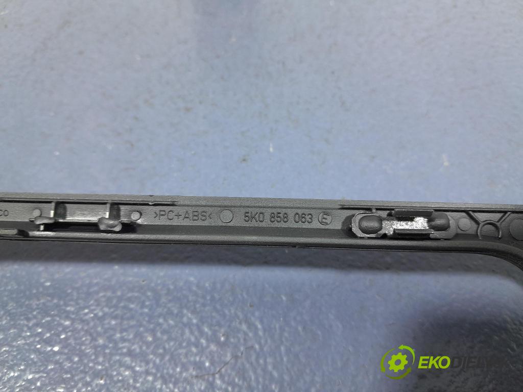 Vw Golf 2012 kryt Plast: Interiéry: 5K0858063E