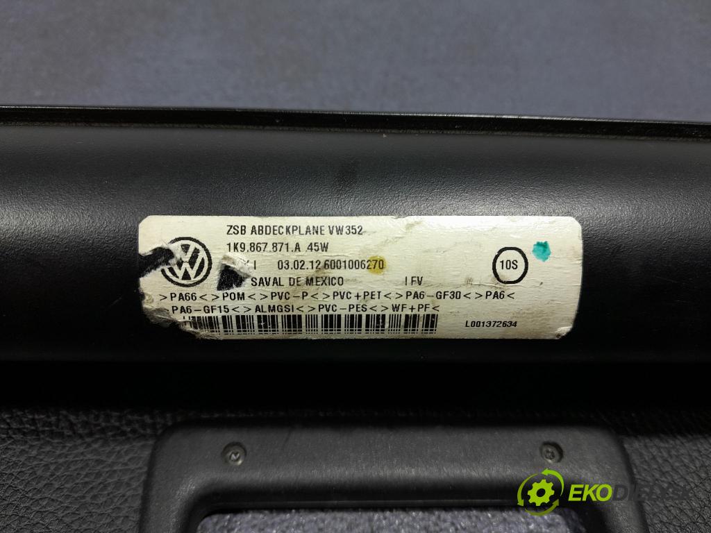 Vw Golf 2012 roleta 1K9867871A