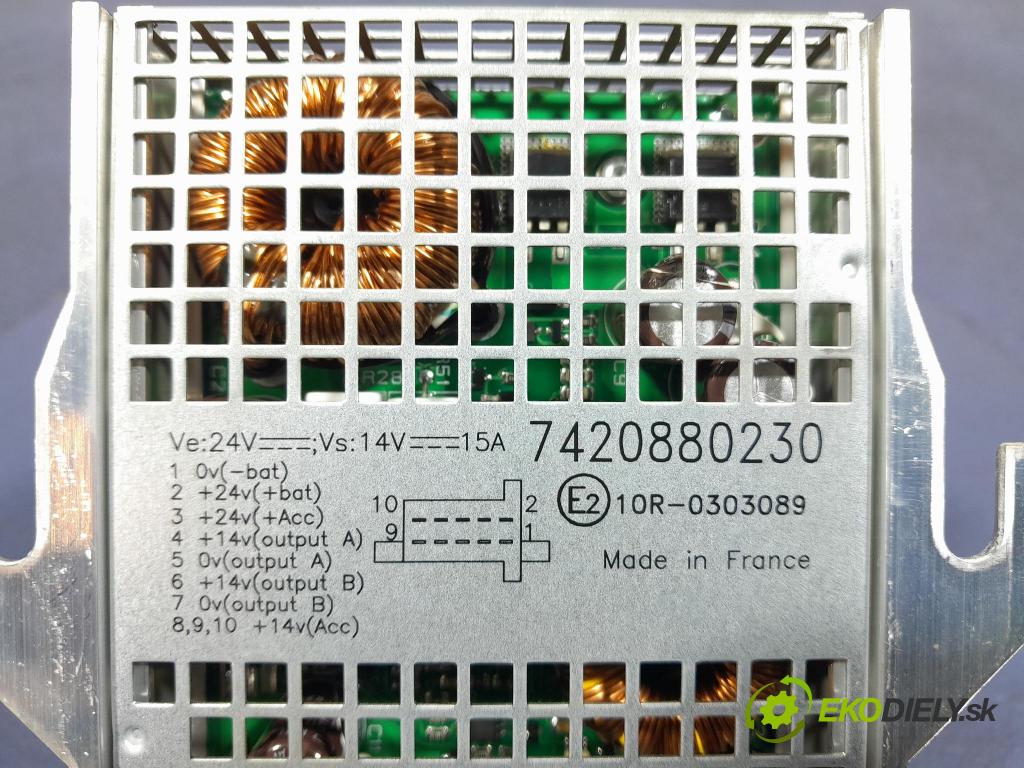Renault Midlum 2011 měnič 7420880230