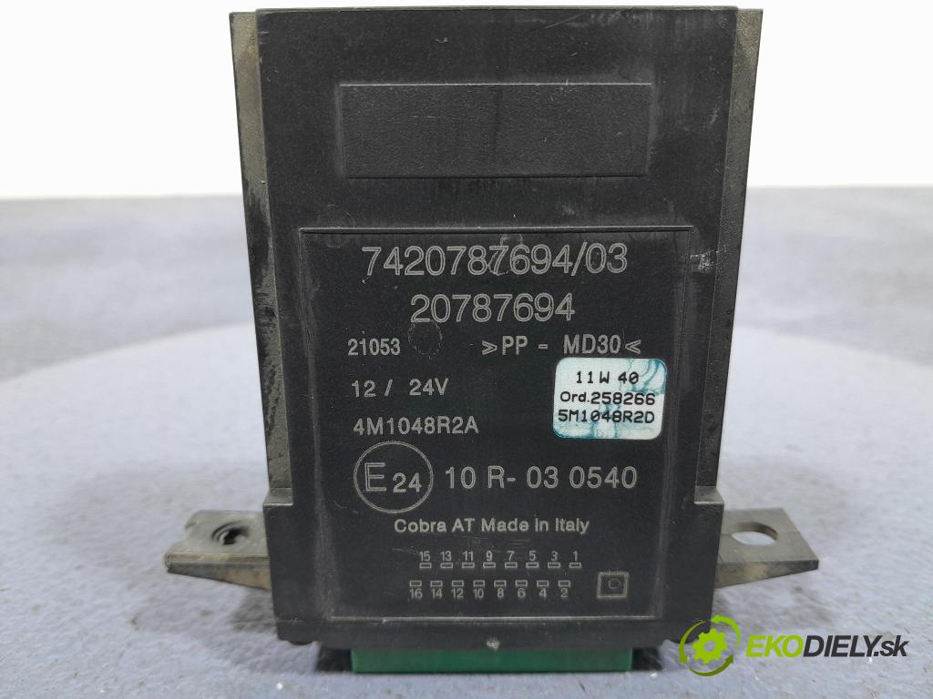 Renault Midlum 2011 riadiaca jednotka Zámok: 7420787694