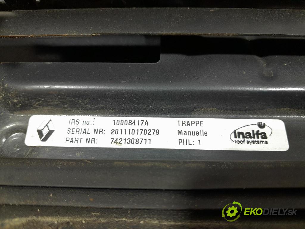 Renault Midlum 2011 Střešní okno: 7421308711