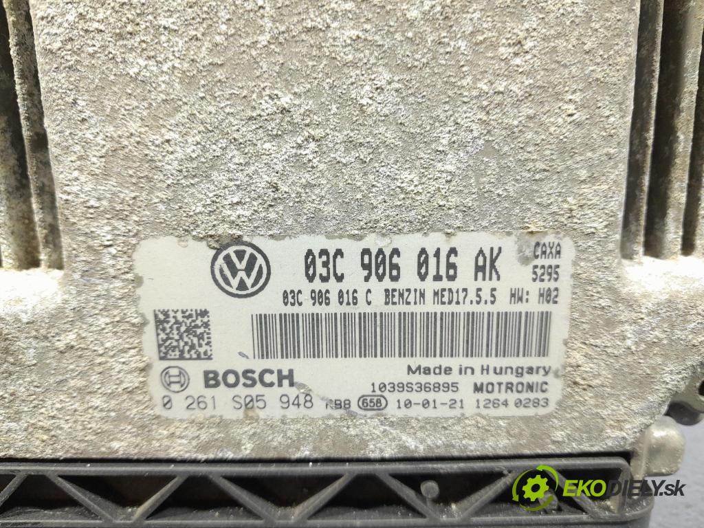 Skoda Octavia 2010 řídící jednotka Motor: 03C906016AK