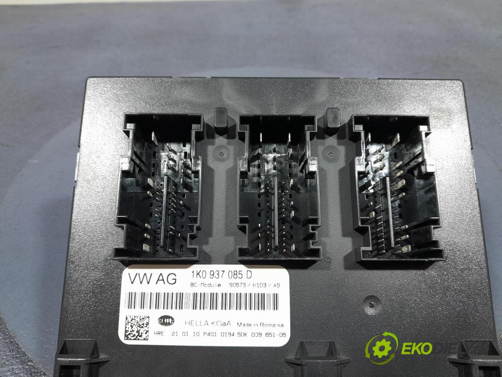 Skoda Octavia 2010 řídící jednotka Komfortu 1K0937085D