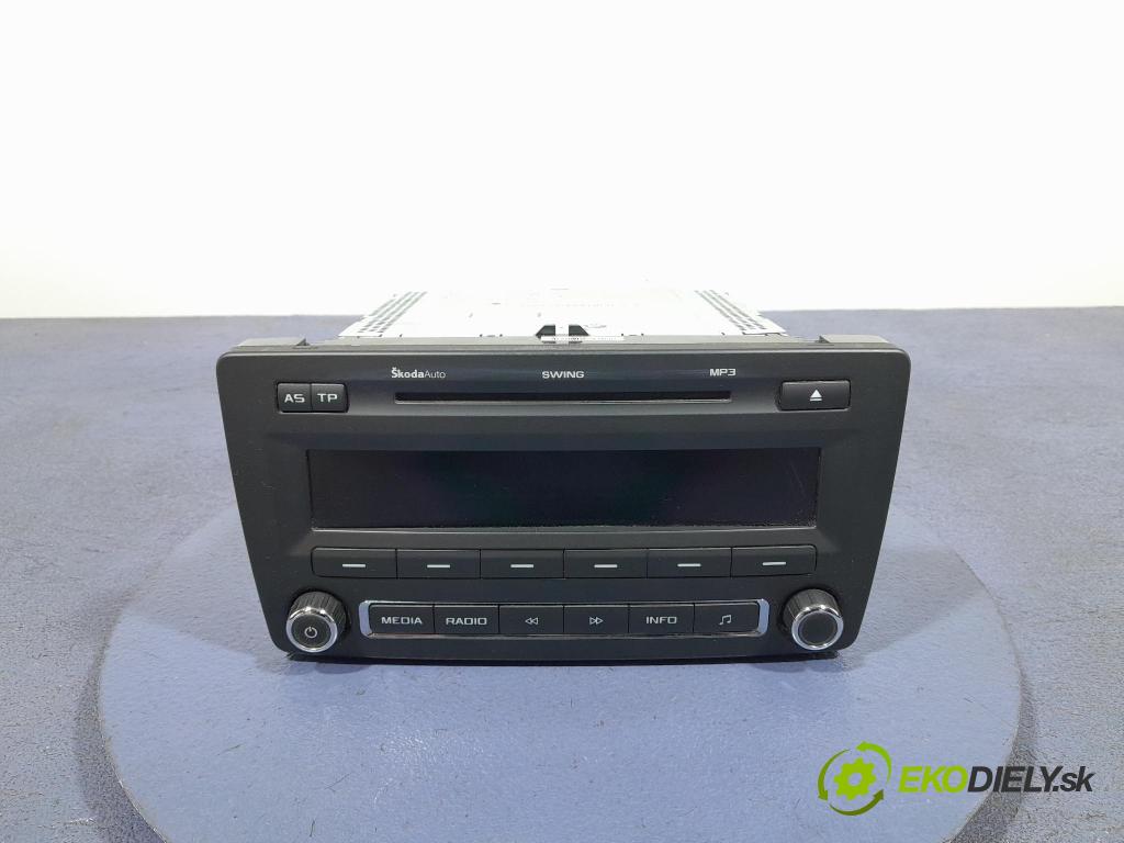 Skoda Octavia 2010 Radio I Navigace: 1Z0035161G