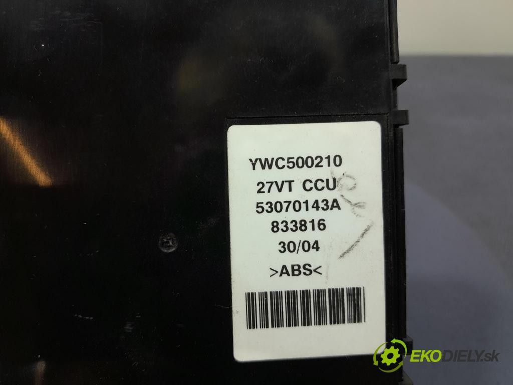 Land rover Freelander 2004 riadiaca jednotka Komfortu YWC500210
