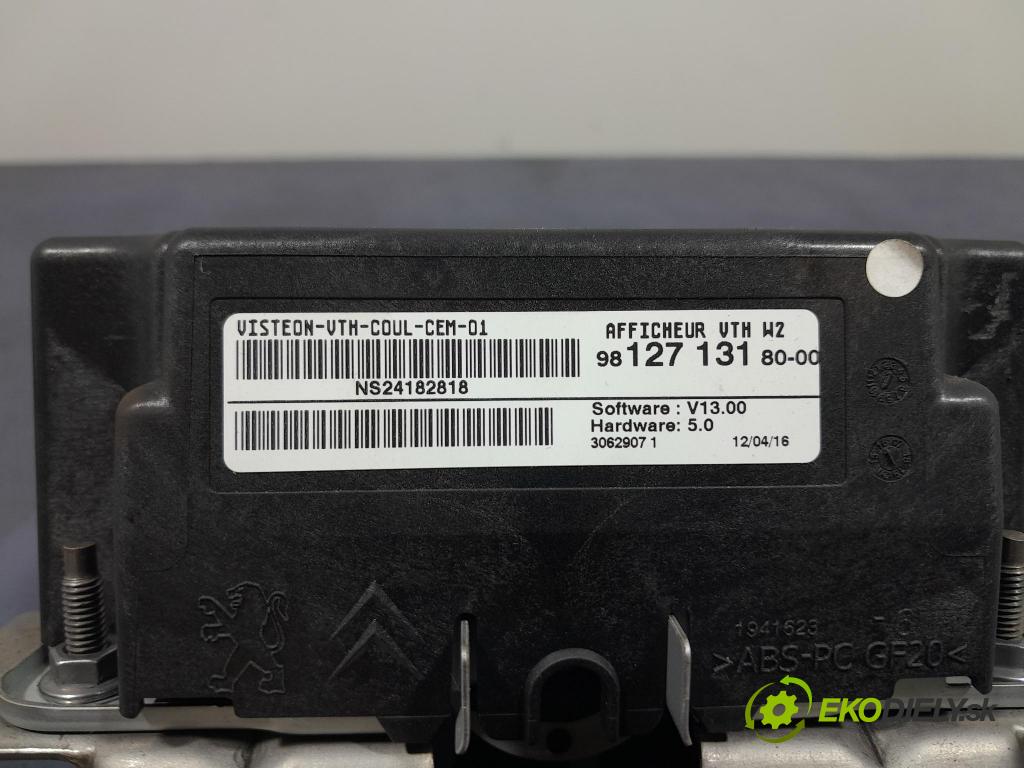 Peugeot 508 2016 Zobrazit: Rádio: / GPS 9812713180