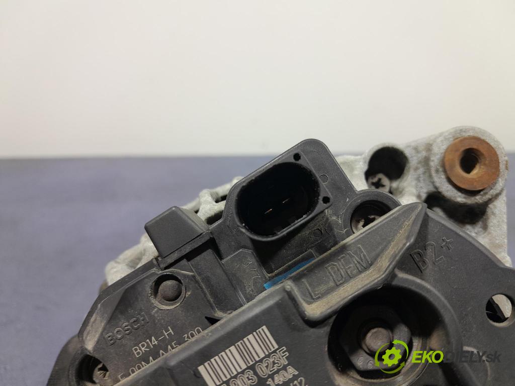 Vw Golf 2012 Alternator 06F903023F
