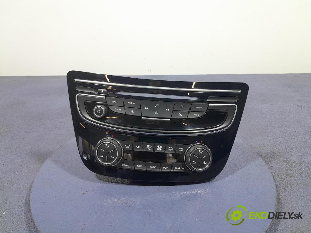 Peugeot 508 2016 prepínač Rádio: Navigacia: