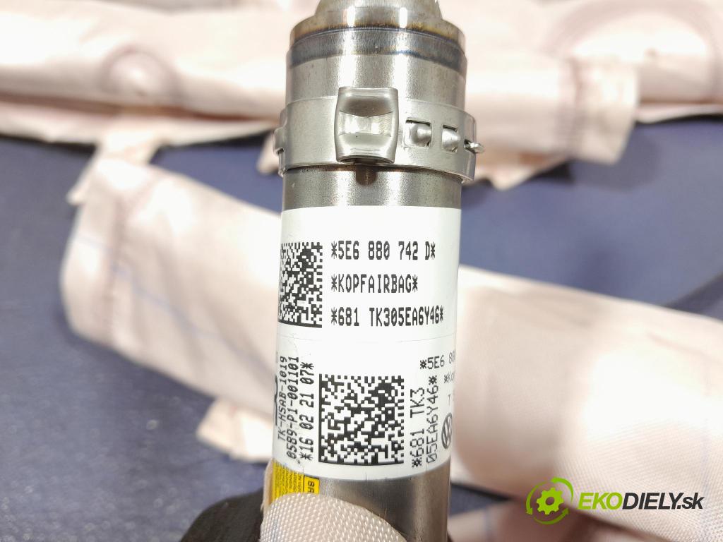 Skoda Octavia 2021 Airbag: Záclona: x 5E6880741D