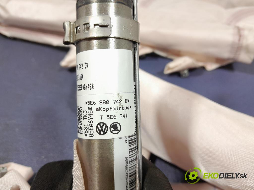 Skoda Octavia 2021 Airbag: Záclona: x 5E6880741D