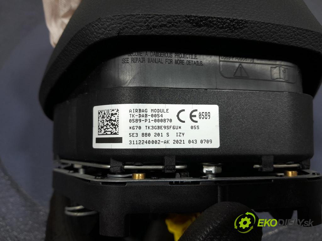 Skoda Octavia 2021 Airbag: Řidiči: x 5E3880201S