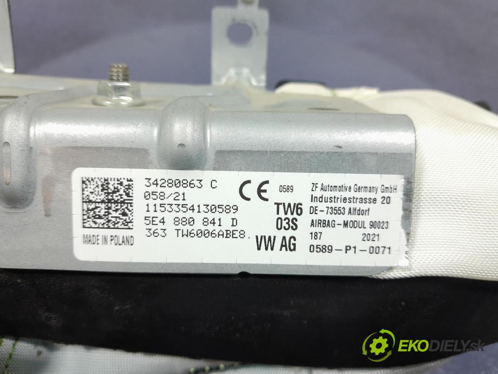 Skoda Octavia 2021 Airbag: Koleno: x 5E4880841D