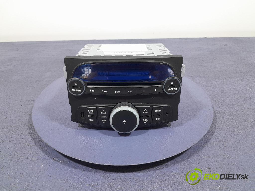 Chevrolet Spark 2010 Radio I Navigace: 95214821