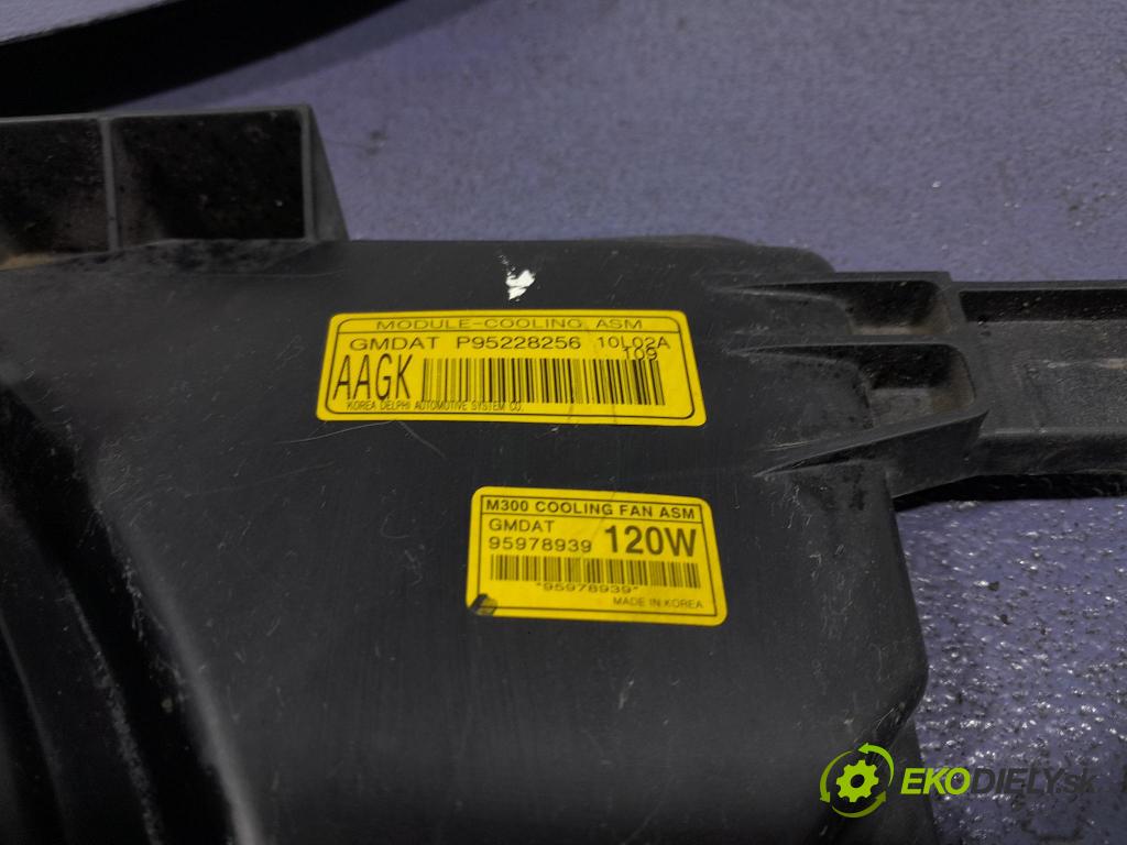 Chevrolet Spark 2010 ventilátor Chladič: 95978939