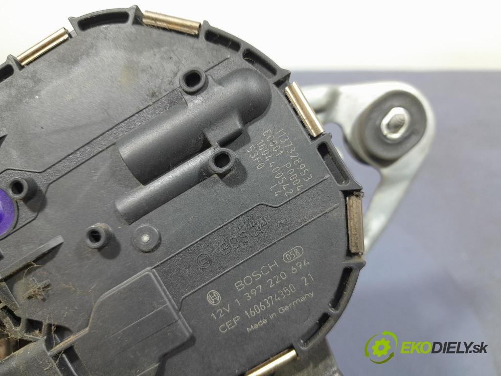 Peugeot 508 2016 mechanizmus motor: Stierače: Predné 9816172780